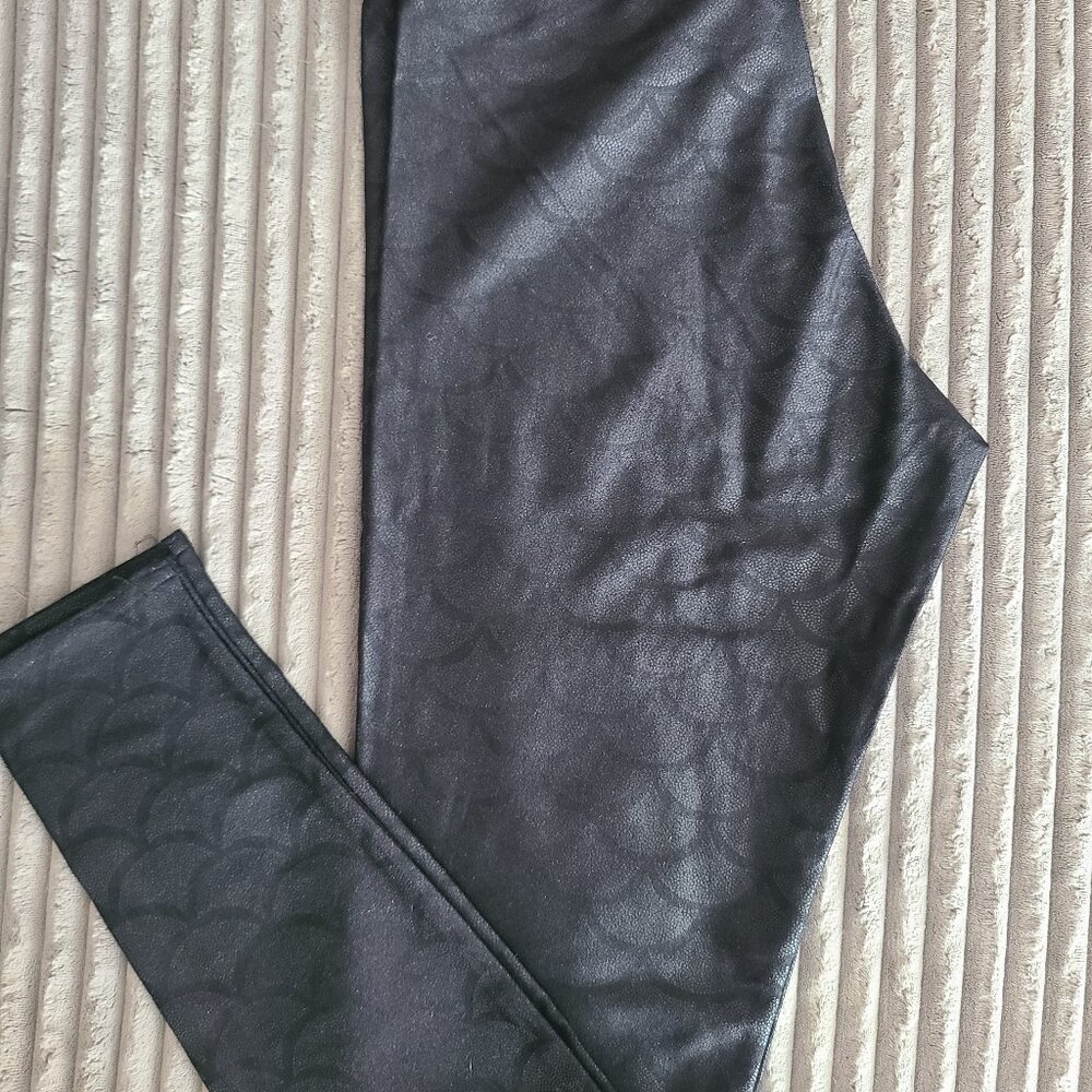 Blackmilk Clothing - Mermaid Leggings black